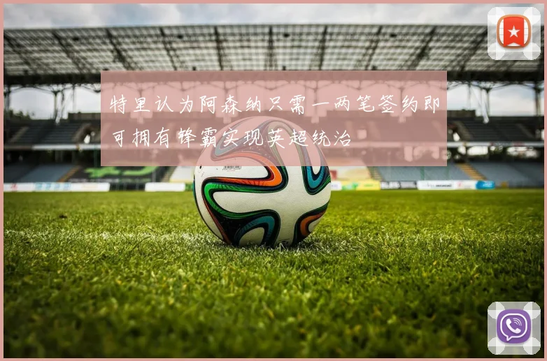 特里认为阿森纳只需一两笔签约即可拥有锋霸实现英超统治